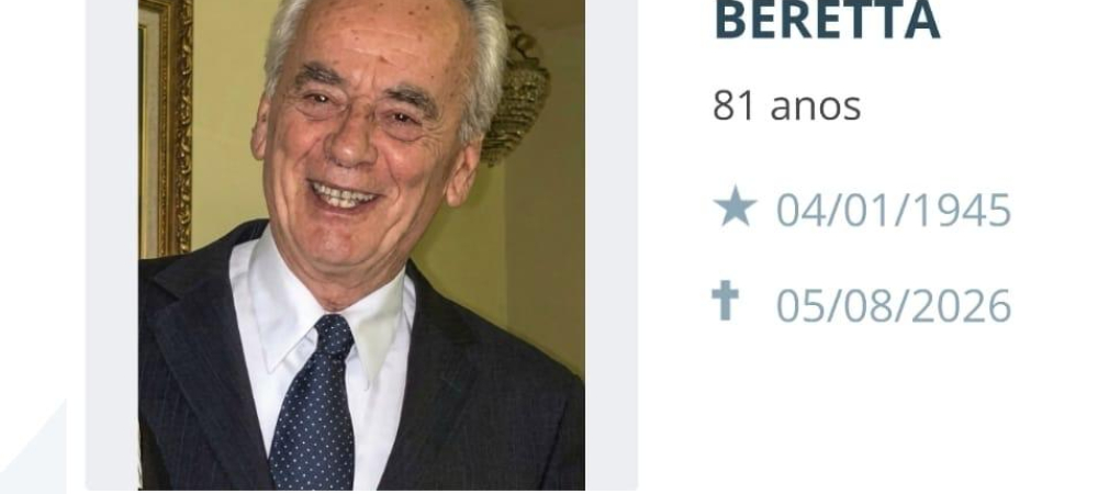 Nota de pesar — Valter Beretta